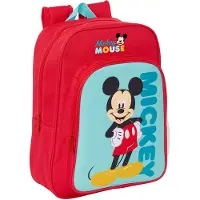 Safta Sac à dos scolaire bleu rouge 26 x 34 x 11 cm