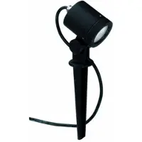 Albert Spot porche Orientable GU10 8,5cm noir