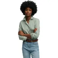 Superdry Chemise à Manches Longues Premium Linen Slim