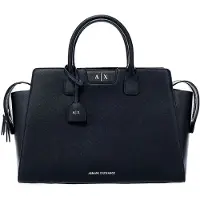Armani Exchange pour femme. XW002157AF26570UC001 Sac texture noir (OSFA), Casuel, Polyester