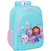 Safta Sac à dos scolaire Bleu Rose 33 x 42 x 14 cm