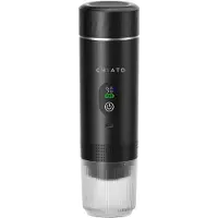 Chiato Cafetière à expresso portative brewPLAY Smart – noir