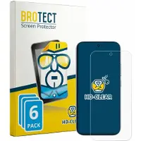 BROTECT Protection Clair (6 pcs, Xiaomi 17), Téléphone portable : film de protection, Transparent