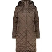 CMP Damen Winterjacke, modèle Coat FIX, couleur marron, taille 48