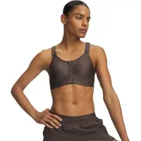 Under Armour Infinity High Zip 2.0 High Impact Sports Bra Marron XL / D-DD Femme