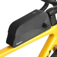 Merkloos Sacoche de cadre de vélo étanche, 1,3 litre, fermeture magnétique, forme triangulaire, pour VTT et vélo de route