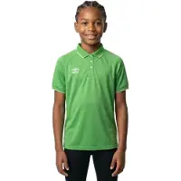 Umbro Torch Short Sleeve Polo Vert 4-6 Years Enfants