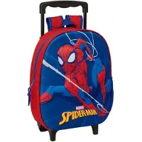 Safta Sac à Dos à Roulettes Spider-man 3d 8.91l