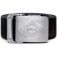 Replay Am2682.000.a0005h Belt Noir 95 cm Homme