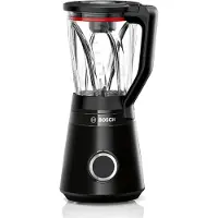 Bosch Série 4 MMB4151B, mixeur sur pied, 1,5 litre, avec fonction pulse, câble de 1 mètre, 1200 W, couleur noire