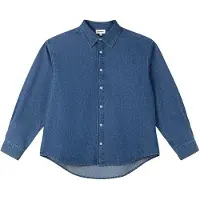 Balmohk Chemise à Manches Longues 30000396 Denim