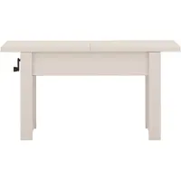 MINIO go for it MINIO – Table basse extensible "HANKO", couleur cachemire / pieds en cachemire