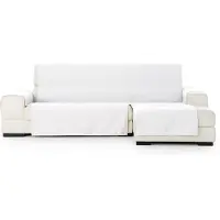 Merkloos Elzusha - Housse pratique pour fauteuil long, couleur argent, 290 cm