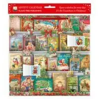Sonstige Verlage Calendrier de l'Avent sur le thème de Noël (avec des autocollants)