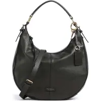Marc O'Polo Cuir sac à épaule sac à épaule bandoulière Philine Hobo Bag Burnt Coffee marron foncé