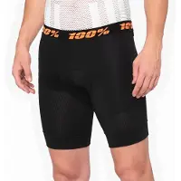 100% Shorts Crux Liner Bk 28