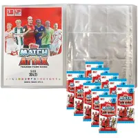 Topps Match Attax Bundesliga - Saison 2024/2025 - 1 classeur vide + 10 boosters
