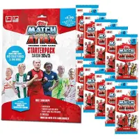 Topps Match Attax Bundesliga - Saison 2024/2025 - 1 boîte de démarrage + 10 boosters