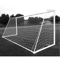 Merkloos Filet de but de football, dimensions 7,3 x 2,4 mètres, corde de 2,5 mm, pour but de football