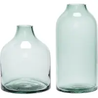Hubsch Vaces Modestes Vert (lot De 2) | 280502