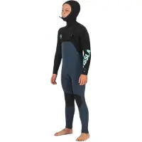 Vissla Combinaison En Néoprène à Manches Longues Et Fermeture éclair Sur La Poitrine Pour Junior 7 Seas 5-4-3 Hooded