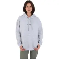 Hurley Script Only Hoodie Gris L Femme