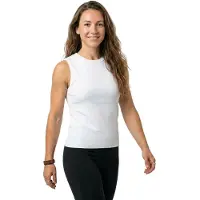 Armani Exchange Xw001448_af10352 Sleeveless Top Blanc S Femme