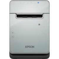 Epson TM-L100 - Imprimante thermique directe pour étiquettes sans support, USB + Ethernet + Lightning, noir