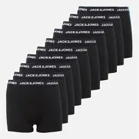 Jack & Jones Lot de dix boxers garçons - Noir