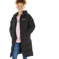 Bench Manteau matelassé maxi à capuche filles - Noir