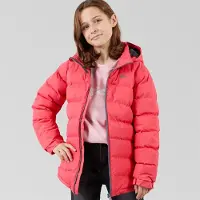 Trespass Veste matelassée imperméable à capuche amira filles - Strawberry