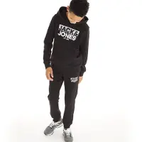 Jack & Jones Survêtement zéro garçons - Noir