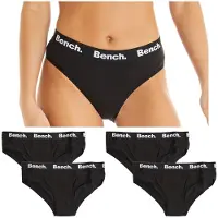 Bench Lot de cinq slips Greya femmes - Noir