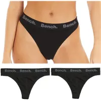 Bench Lot de trois strings Dan femmes - Noir