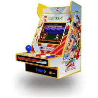 Console rétrogaming Just For Games Nano Player PRO Super Street Fighter II Blanc et Orange