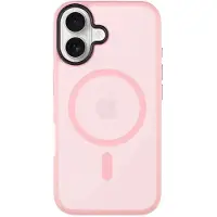 Tactical MagForce Hyperstealth Cover for iPhone 16 Panthère rose (Apple iPhone 16), Coque pour téléphone portable, Pink