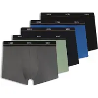 BOSS Essential 10267407 Trunk Boxers 5 Units Multicolore XS Homme