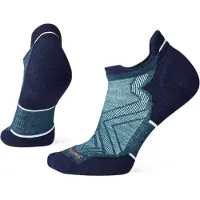 Smartwool Chaussettes de sport 'Run Targeted' bleu marine / vert / blanc