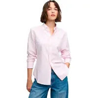 Superdry Femme Chemise Oxford Slim Manches Longues White Taille: 42