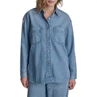 DKNY Chemise à Manches Longues Dw2100266 Oversized