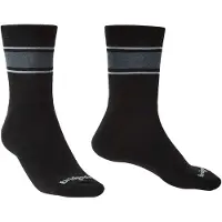 Bridgedale Chaussette Bridgedale Unisex Everyday Merino Endurance Black Light Grey-Taille 48