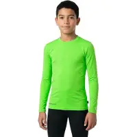 Uhlsport Distinction Colors Long Sleeve Base Layer Vert 10-11 Years Enfants