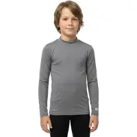 Uhlsport Distinction Colors Long Sleeve Base Layer Gris 8-9 Years Enfants