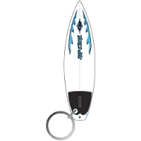 Ripcurl Maillot de bain pour enfant Rip Curl, motif planche de surf, couleur blanche, porte-clés