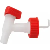 Hünersdorff Robinet de vidange HD-PE 19 mm Raccord DIN 50 (15 mm)
