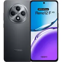 OPPO Reno12 F 4G, écran de 16,9 cm (6,67 pouces), résolution de 2400 x 1080 pixels, 8 Go de RAM, 256 Go de stockage, appareil photo de 50 MP, couleur : gris