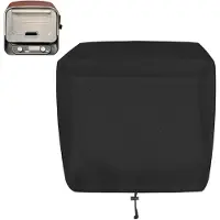 Merkloos Support de grill avec table d'appoint, mobile, pour four à pizza et barbecue, 1 pièce, idéal pour le jardin et le camping