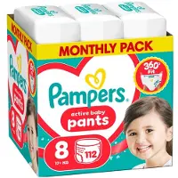 Pampers Pants Size 8 112 Pieces (Taille 8, 112 pcs)