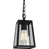 Astro Luminaire d'extérieur suspendu Calvi en style vintage, Variante : 150 x 2160 mm, noir