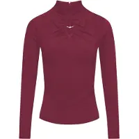 Salsa Jeans 21011733 High Neck Sweater Rouge XS Femme